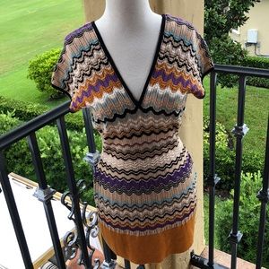 Missoni v neck top